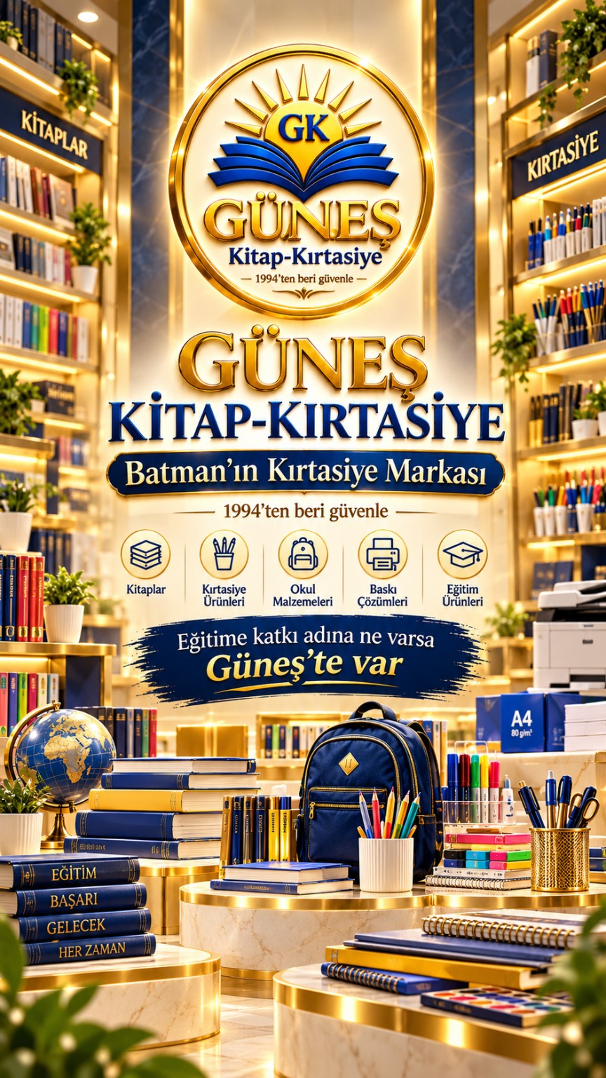 Kitap, kırtasiye ve eğitim ürünlerinin bir arada sunulduğu Güneş marka tanıtımı